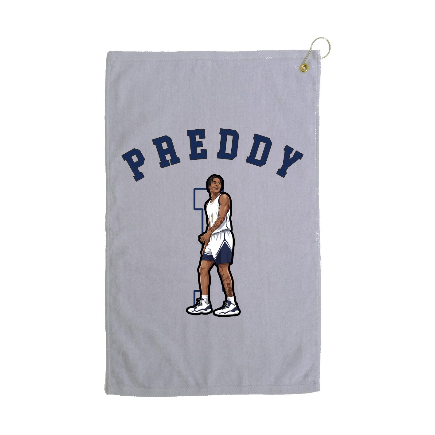 Golf Towel — Shirsey Arch in Grey