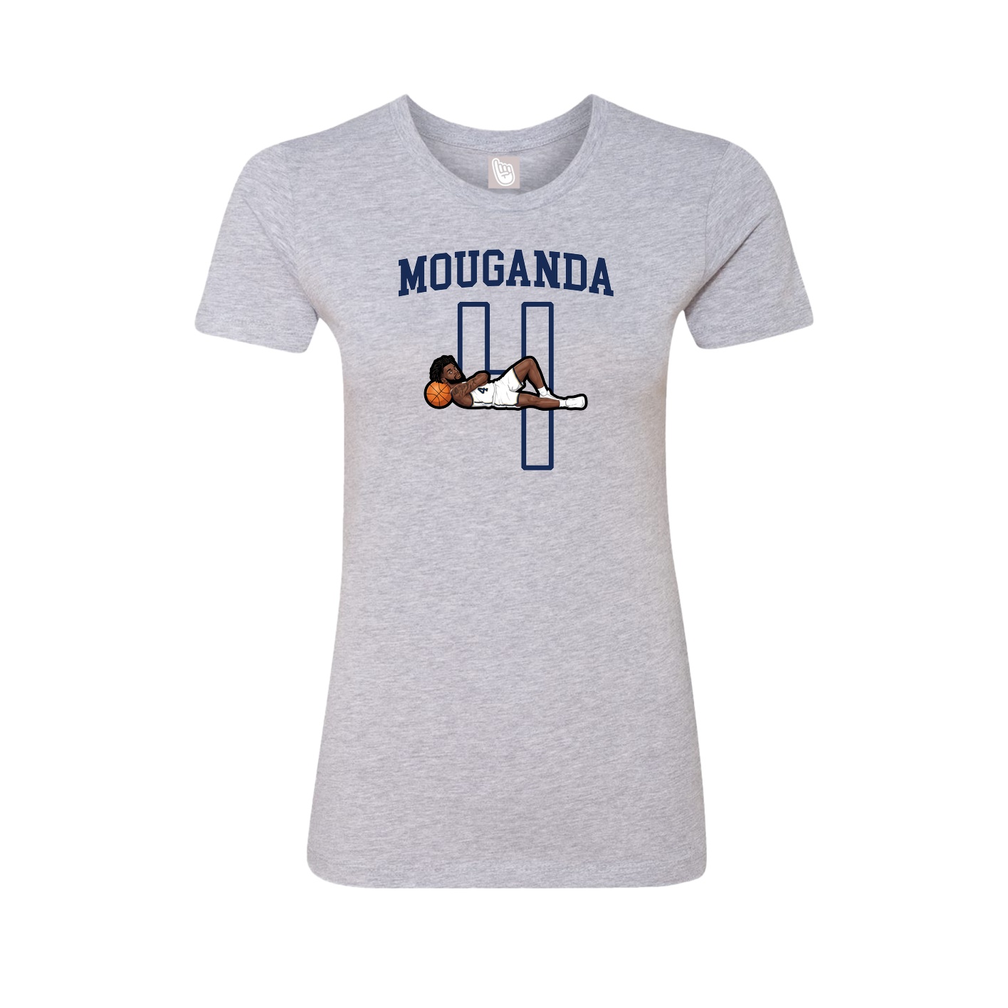 Fitted Women's Tee — Shirsey in Grey
