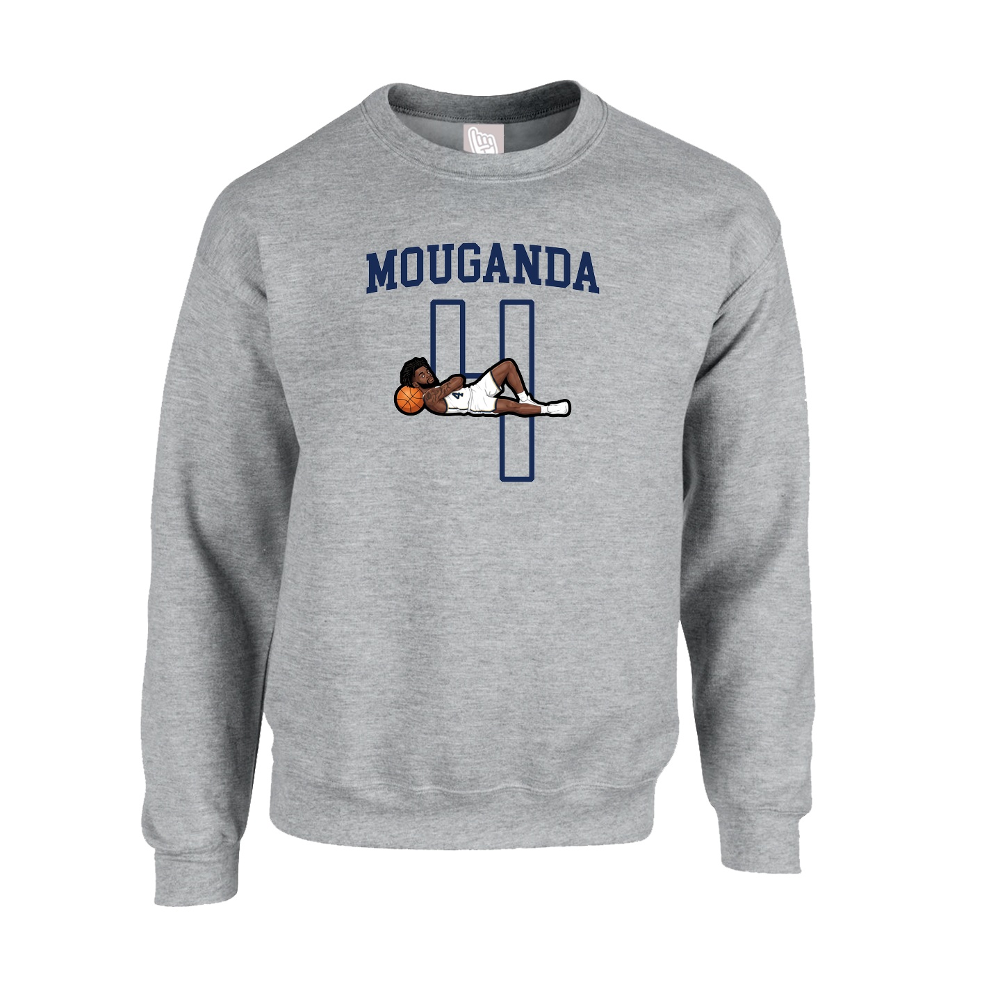 Fleece Crew — Shirsey in Grey