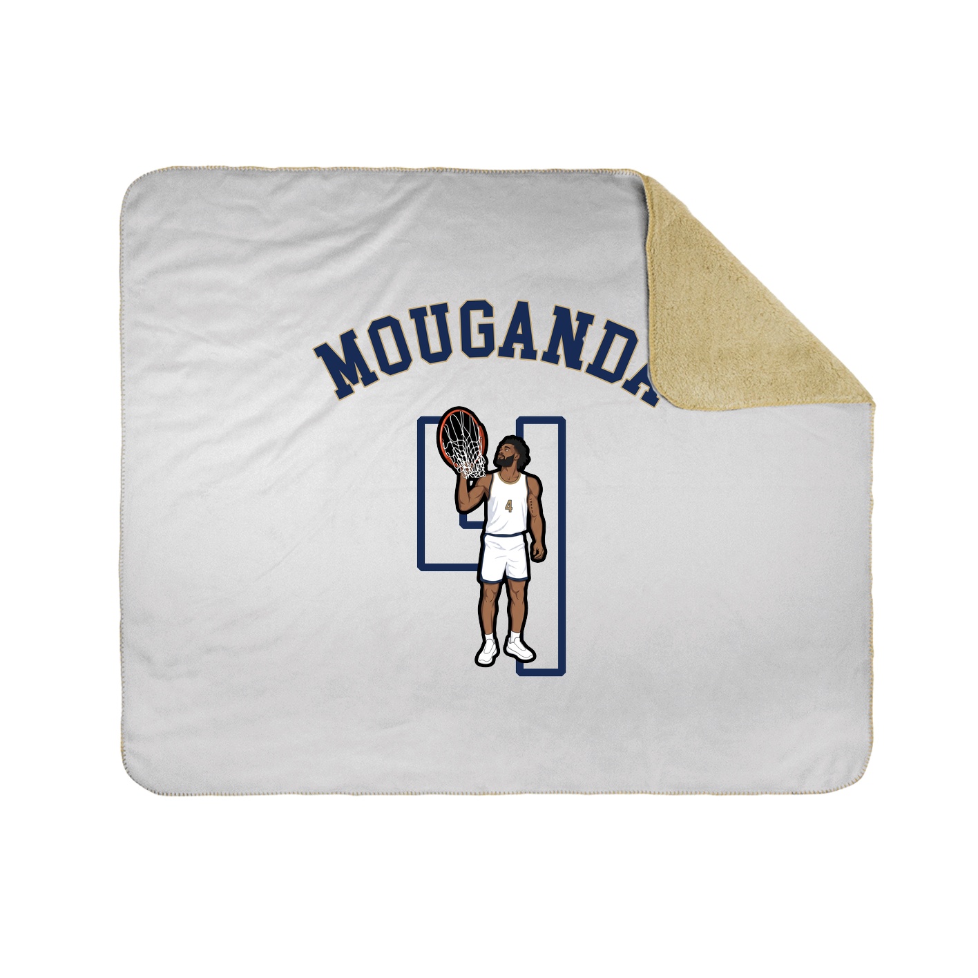 Throw Blanket — Shirsey Arch in White