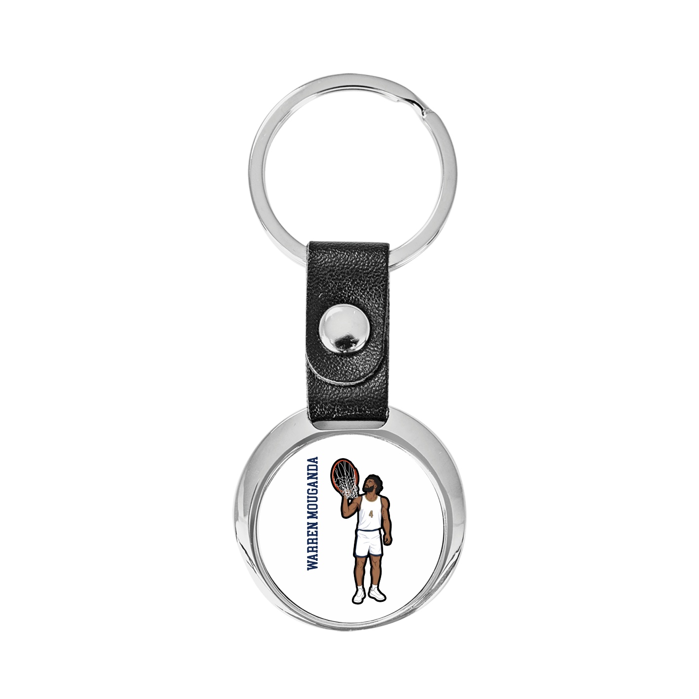 Key Chain — Name Vertical in Classic