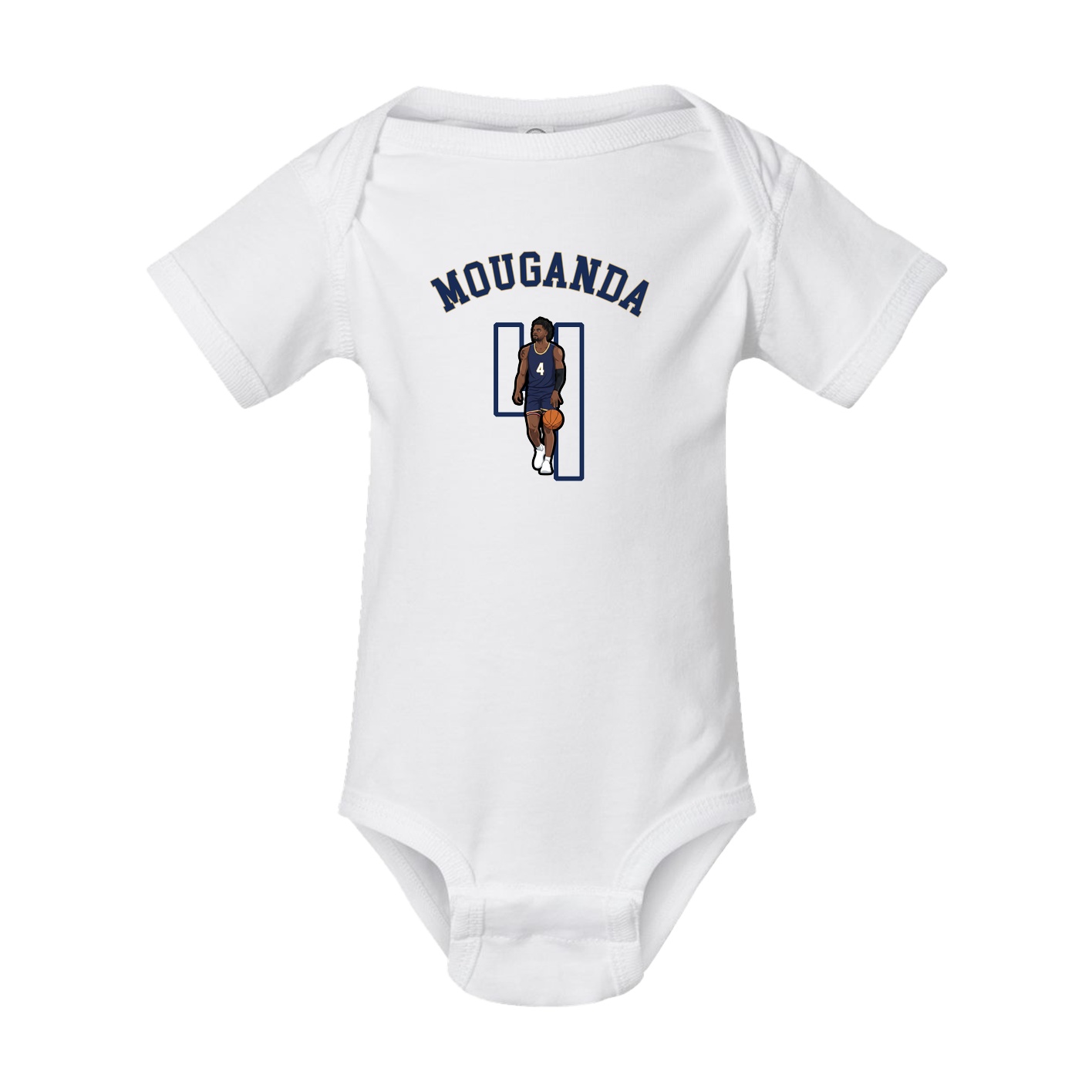 Baby Onesie — Shirsey Arch in White