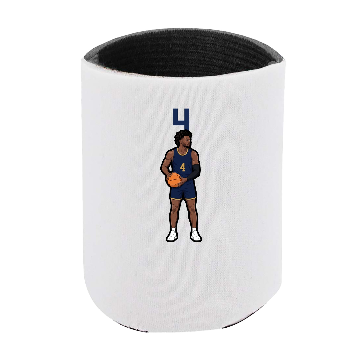 Can Holder — Number Top in White