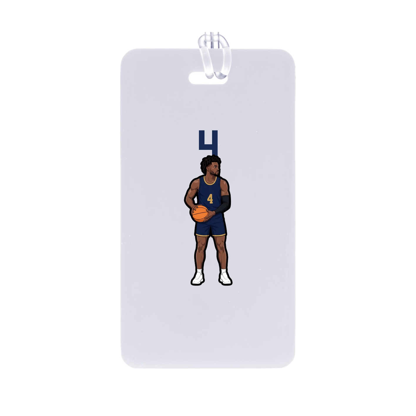 Bag Tag — Number Top in Classic