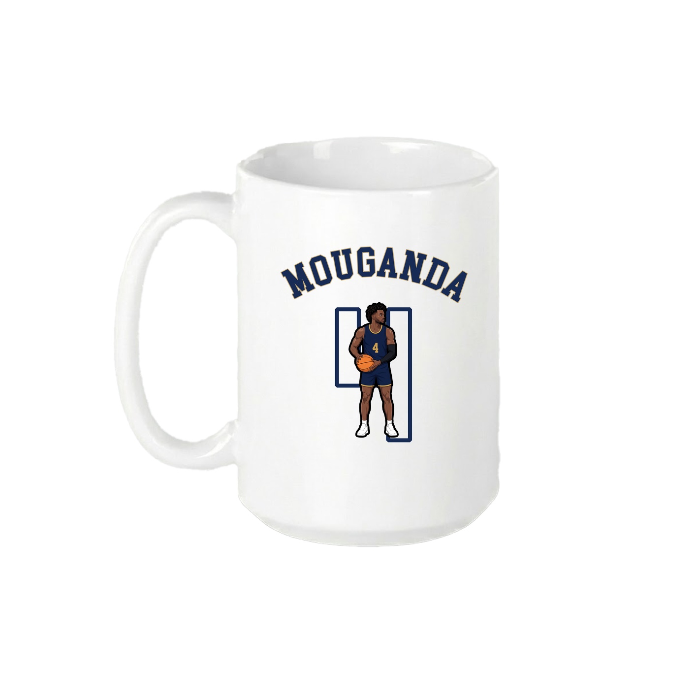 15oz Coffee Mug — Shirsey Arch in White