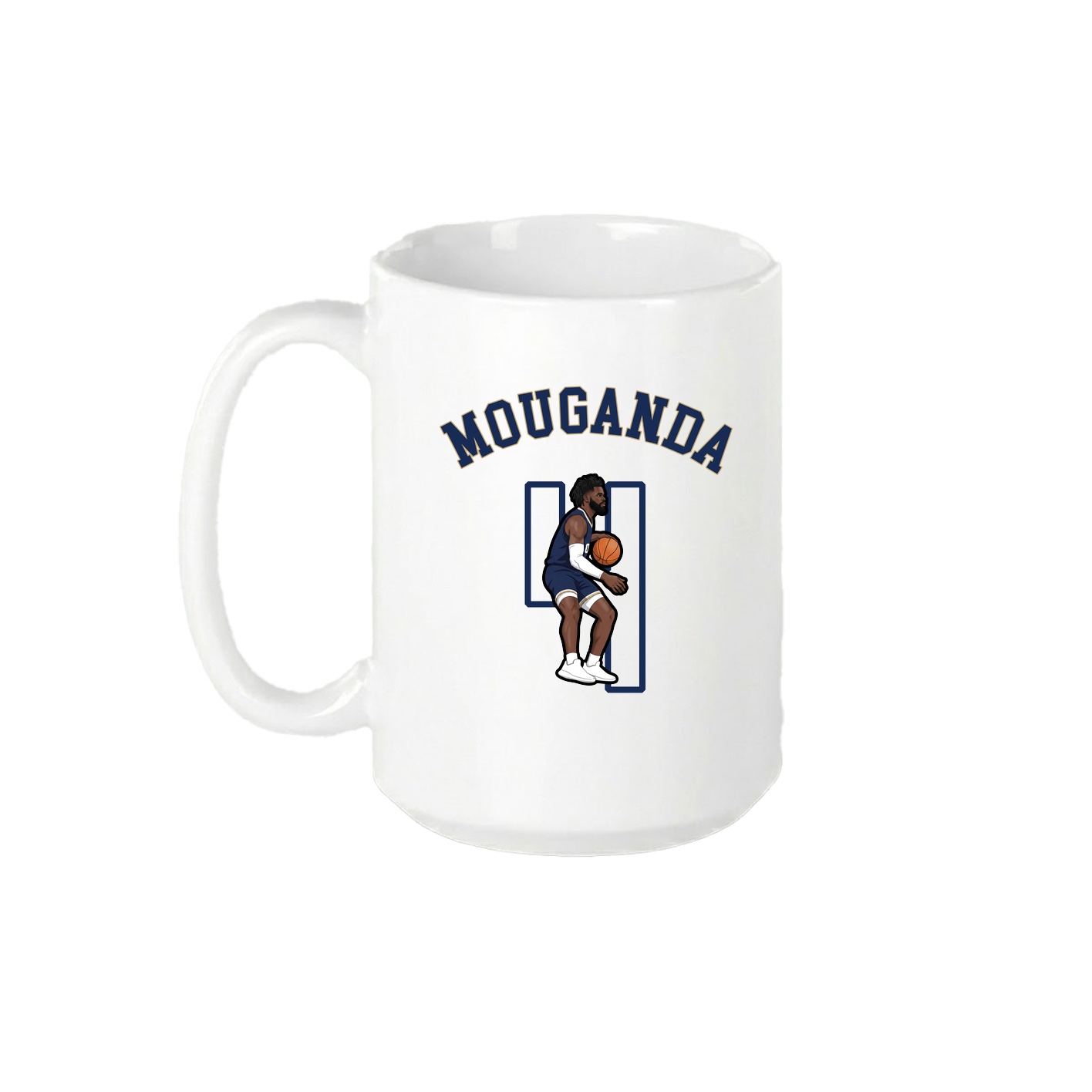 15oz Coffee Mug — Shirsey Arch in White