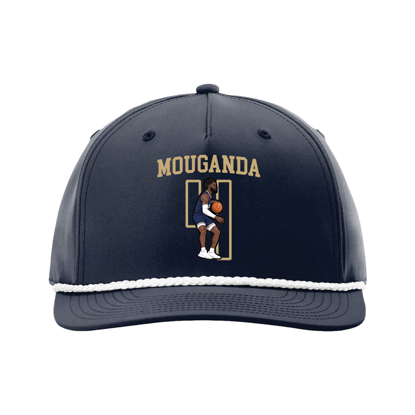 Five-Panel Classic Rope Cap — Shirsey in Navy