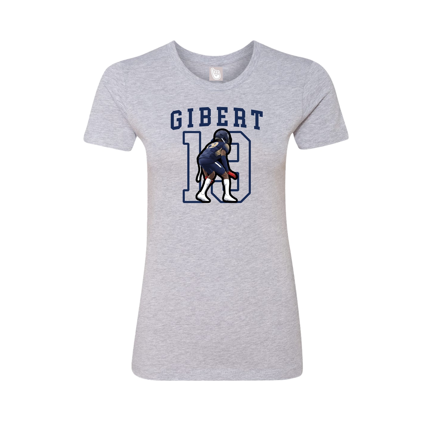 Fitted Women's Tee — Shirsey in Grey