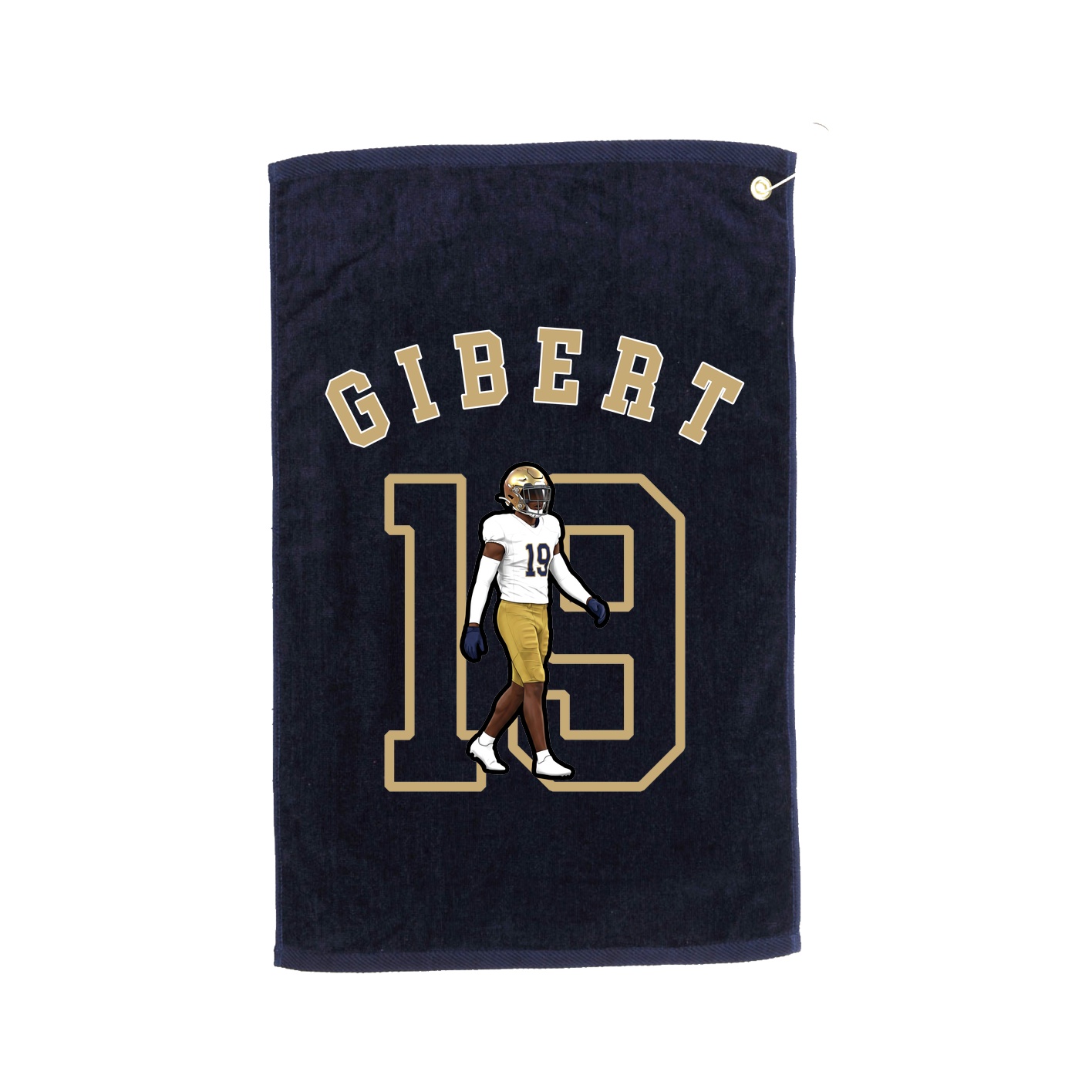 Golf Towel — Shirsey Arch in Navy