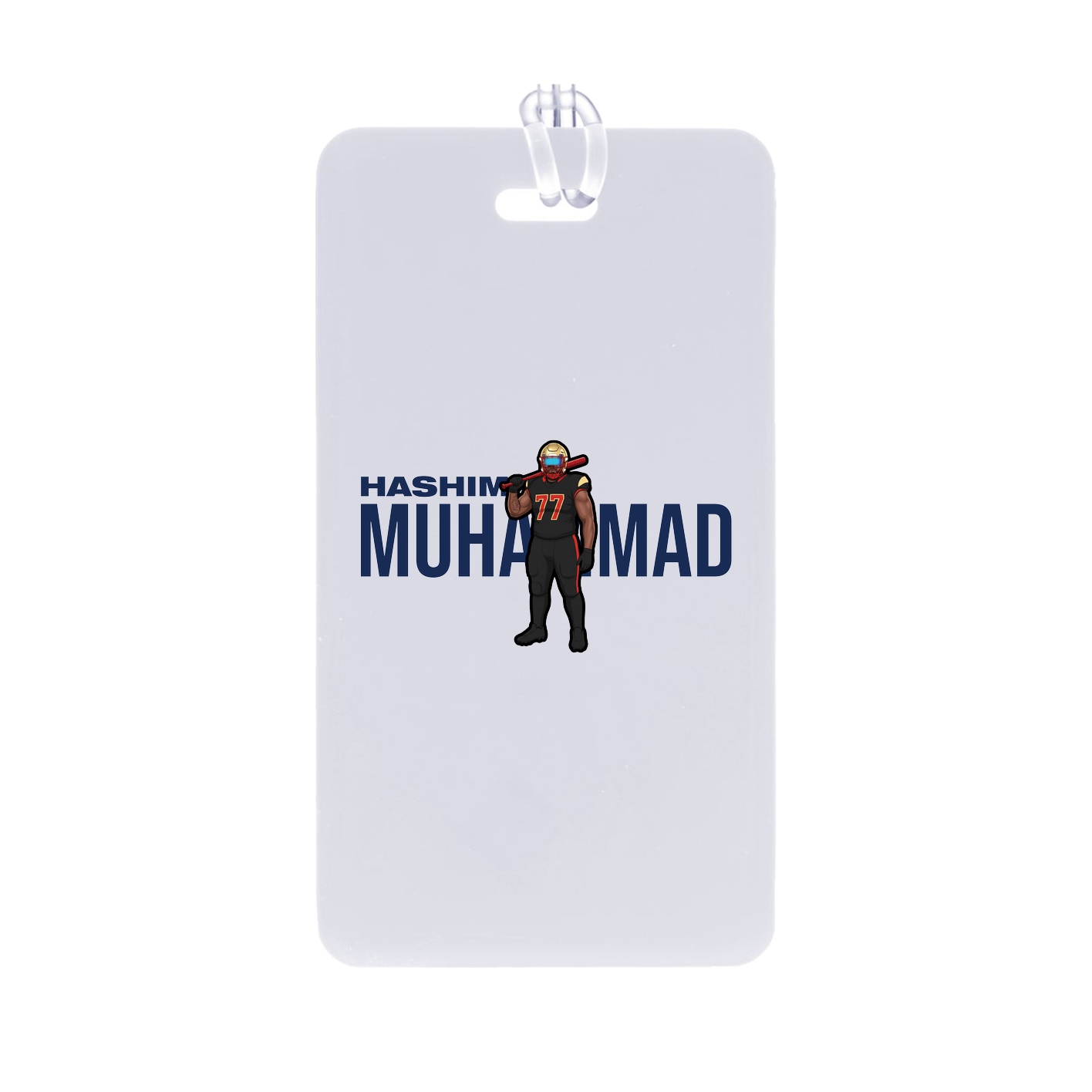 Bag Tag — Player Name in Classic