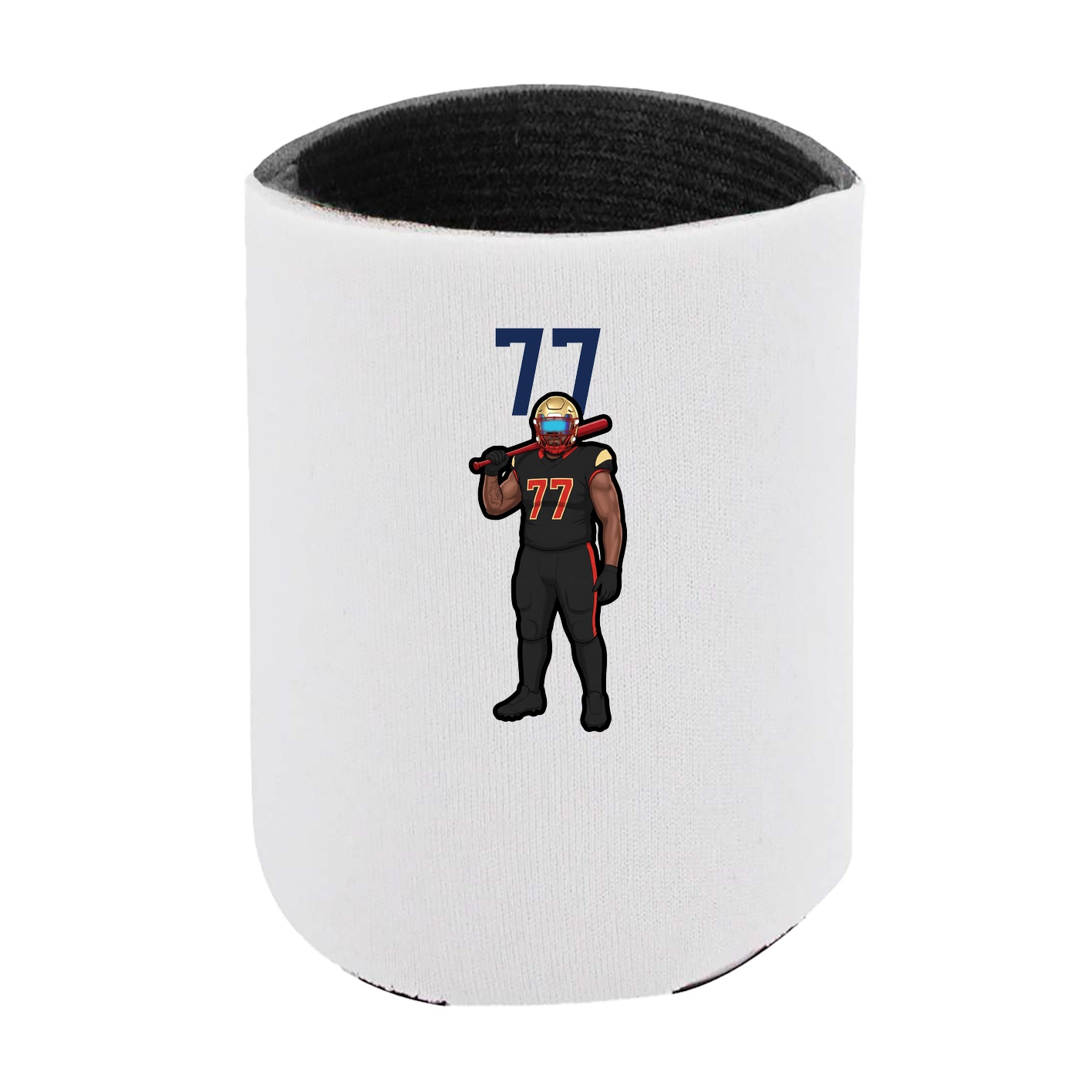 Can Holder — Number Top in White