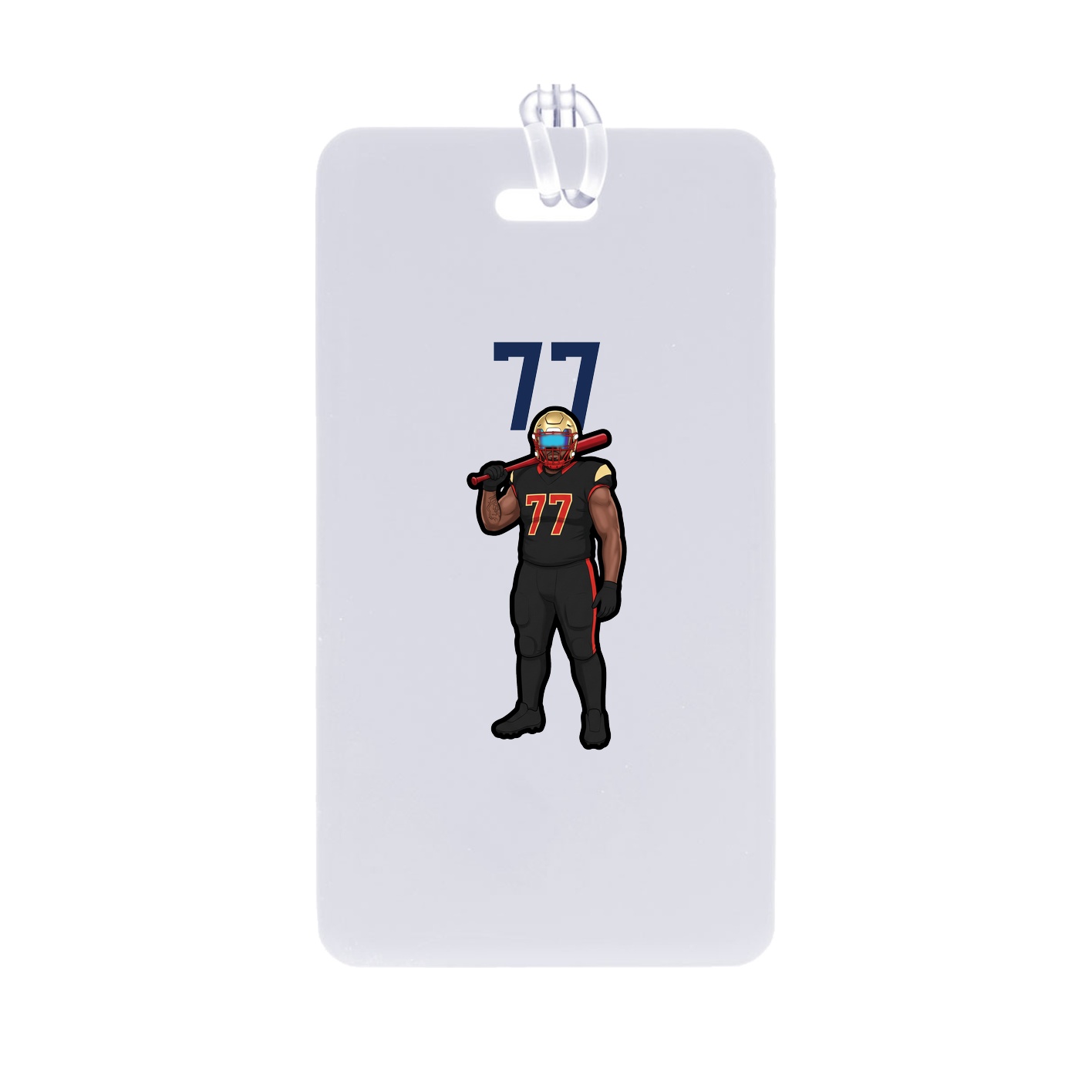 Bag Tag — Number Top in Classic