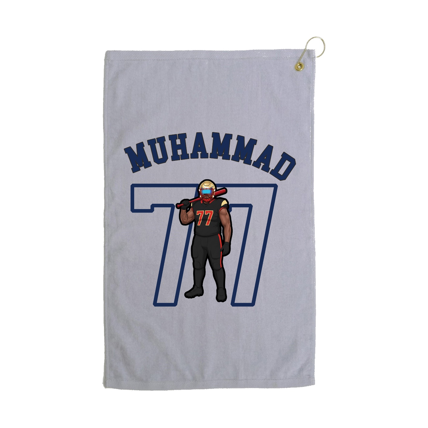 Golf Towel — Shirsey Arch in Grey