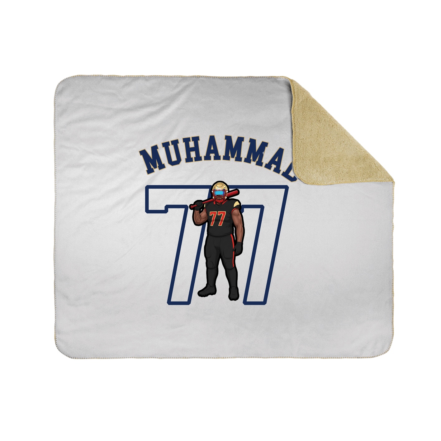Throw Blanket — Shirsey Arch in White