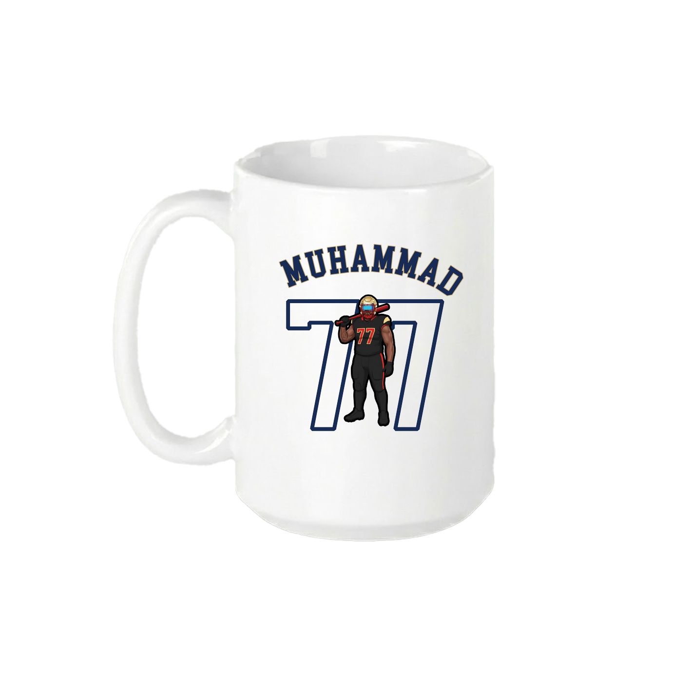 15oz Coffee Mug — Shirsey Arch in White