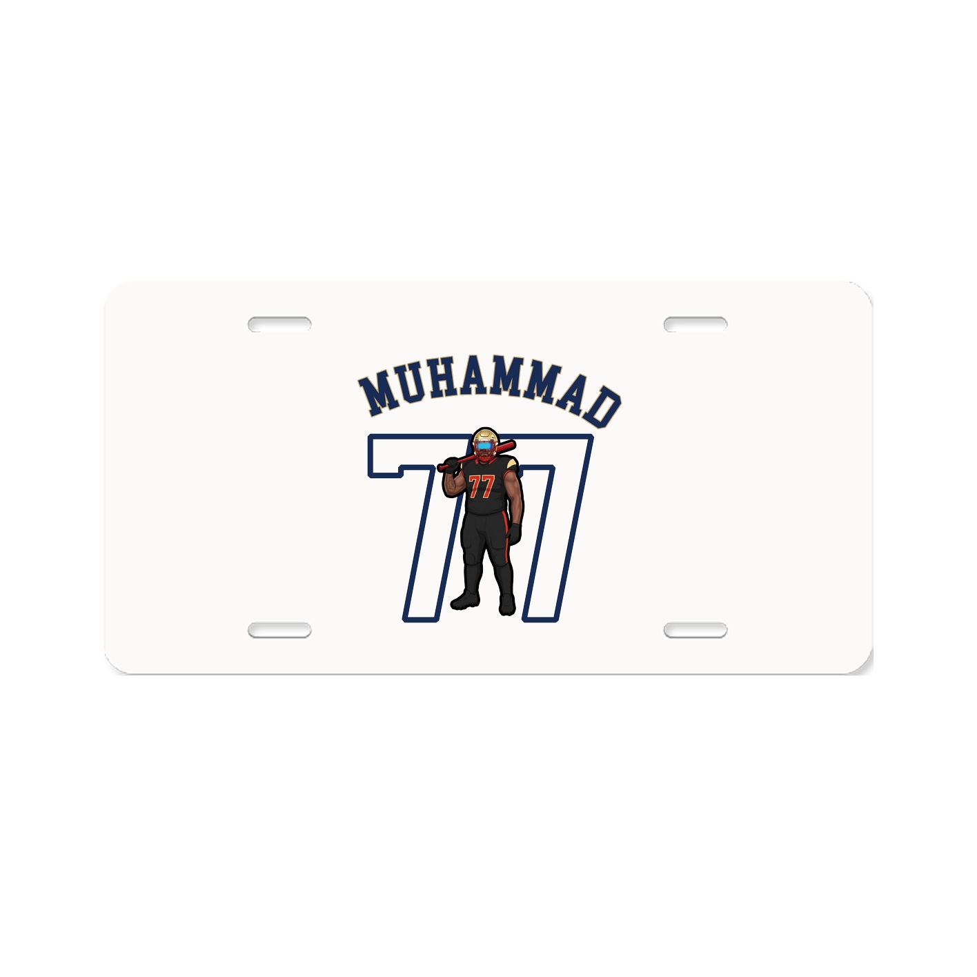 License Plate — Shirsey Arch in Classic
