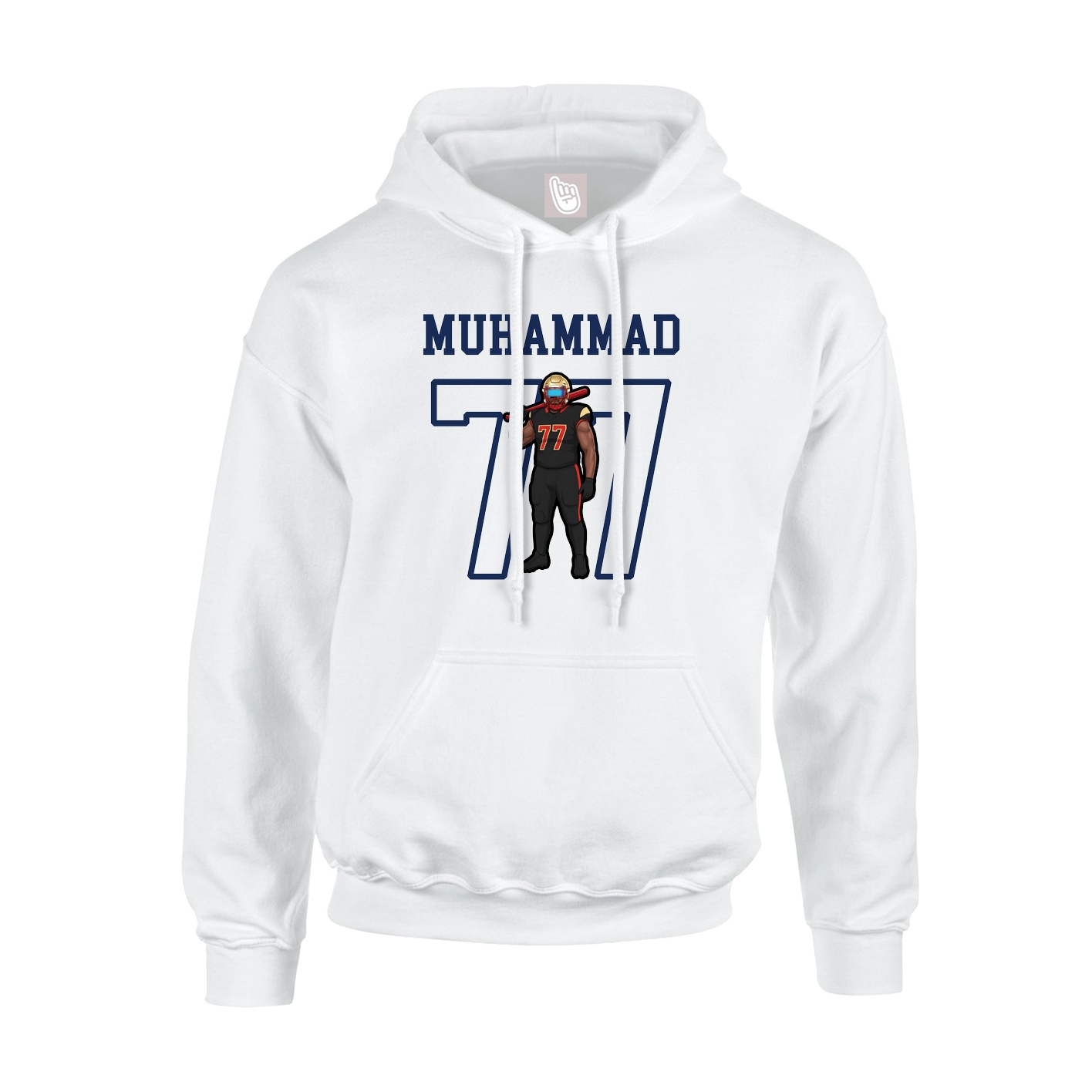 Youth Hoodie — Shirsey in White