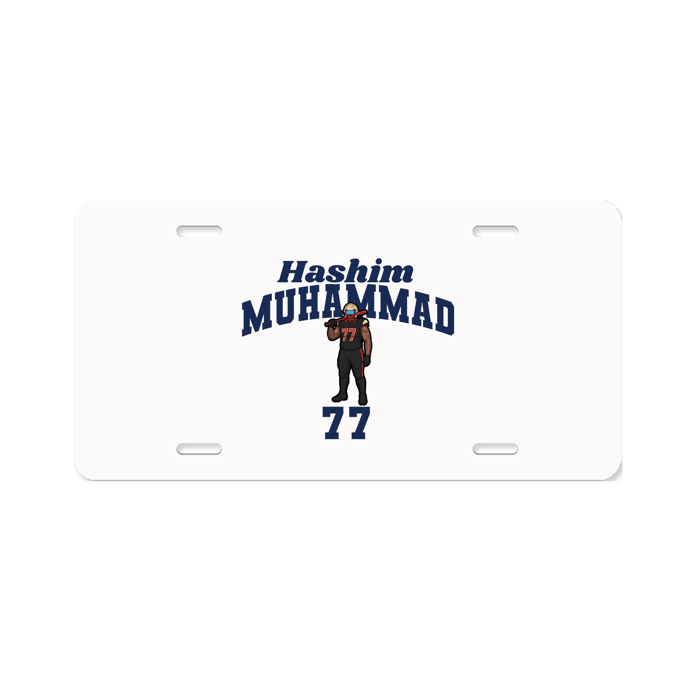 License Plate — Signature Arch in Classic