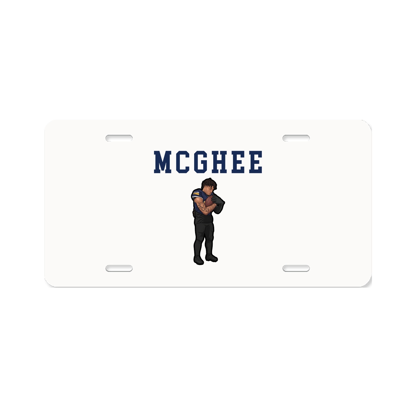 License Plate — Shirsey in Classic