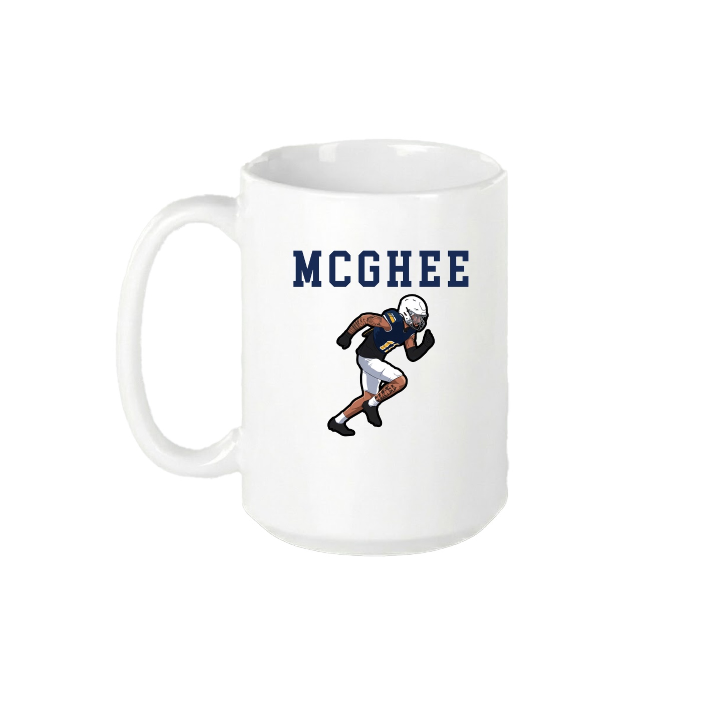 15oz Coffee Mug — Shirsey in White