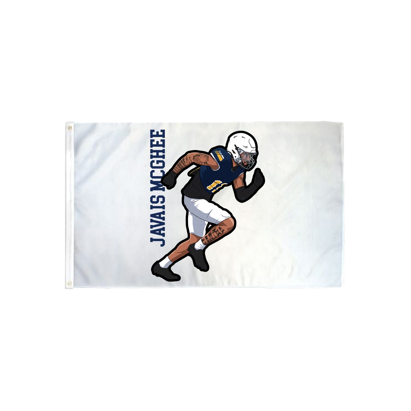 3x5 Flag — Name Vertical in Classic