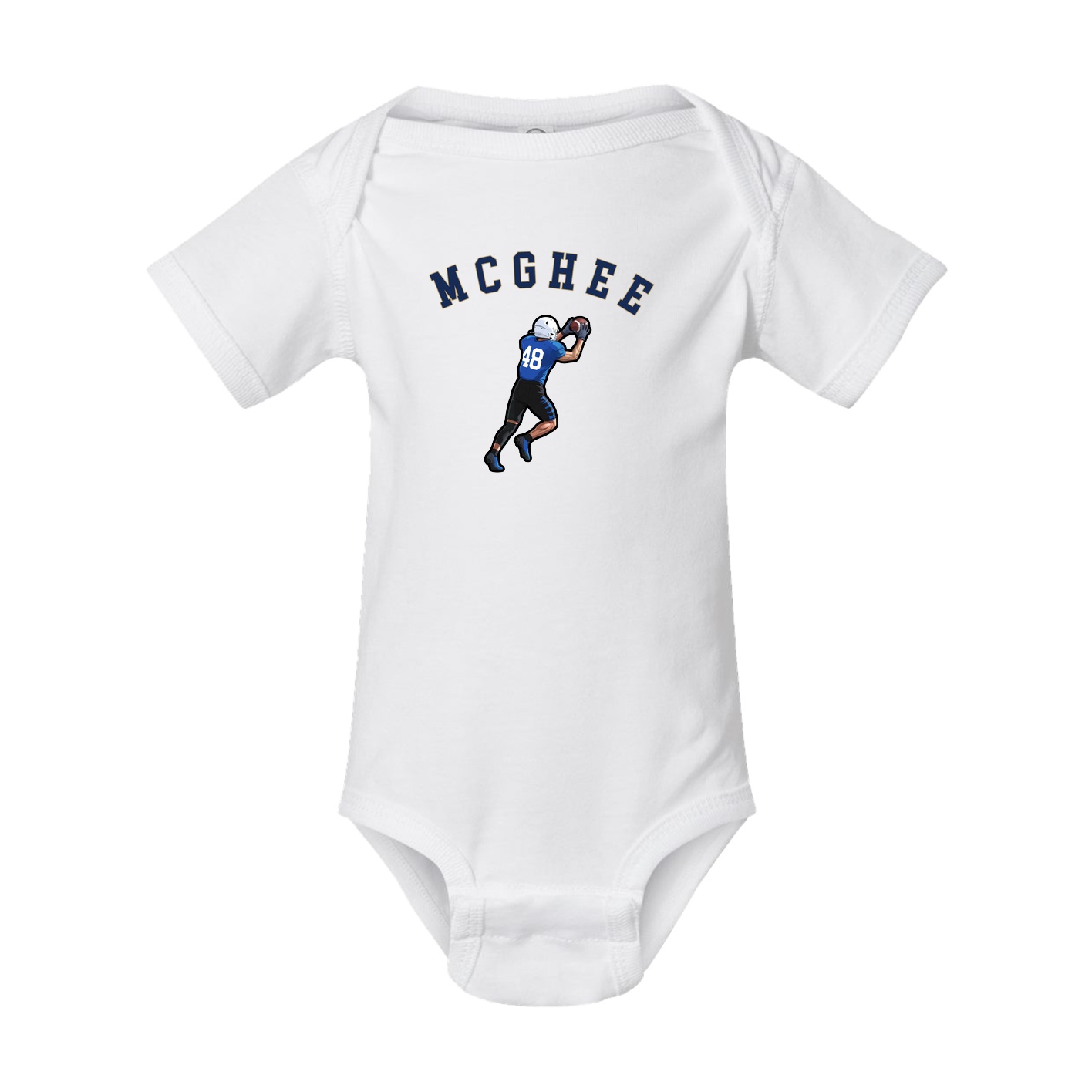 Baby Onesie — Shirsey Arch in White