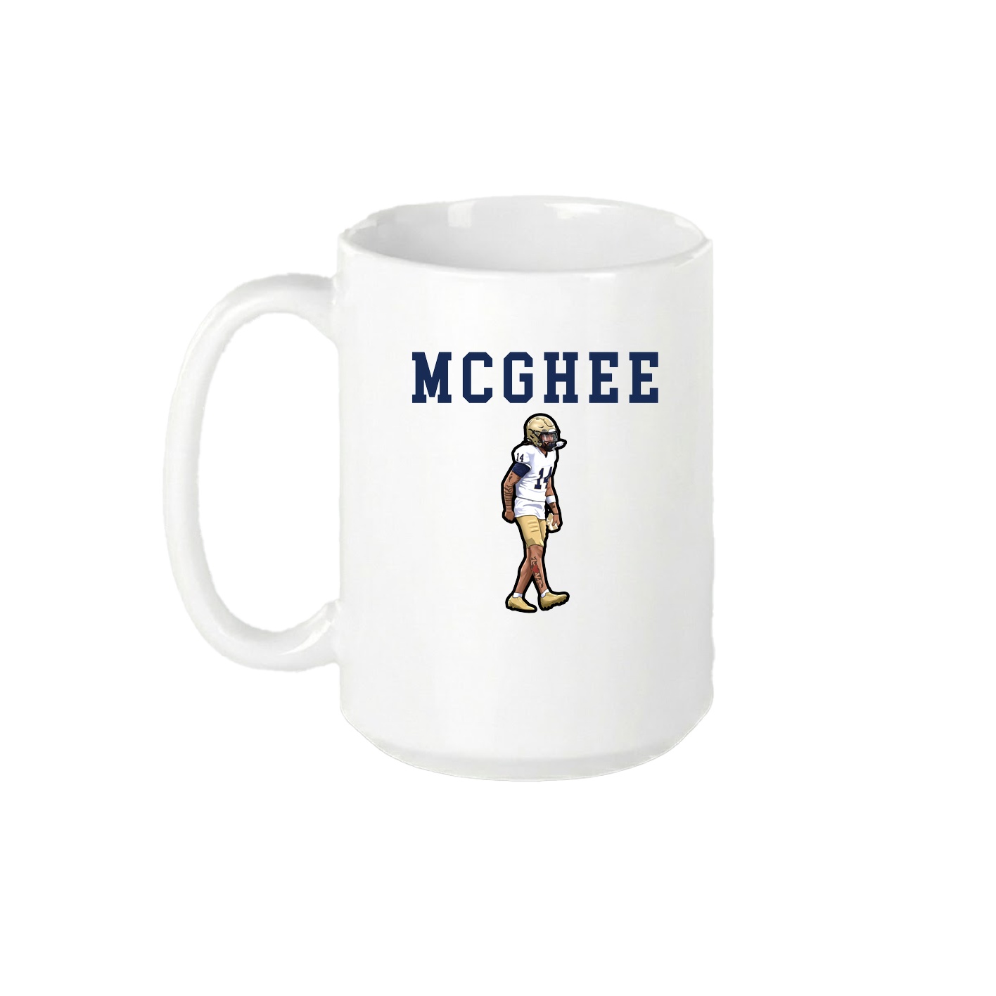 15oz Coffee Mug — Shirsey in White