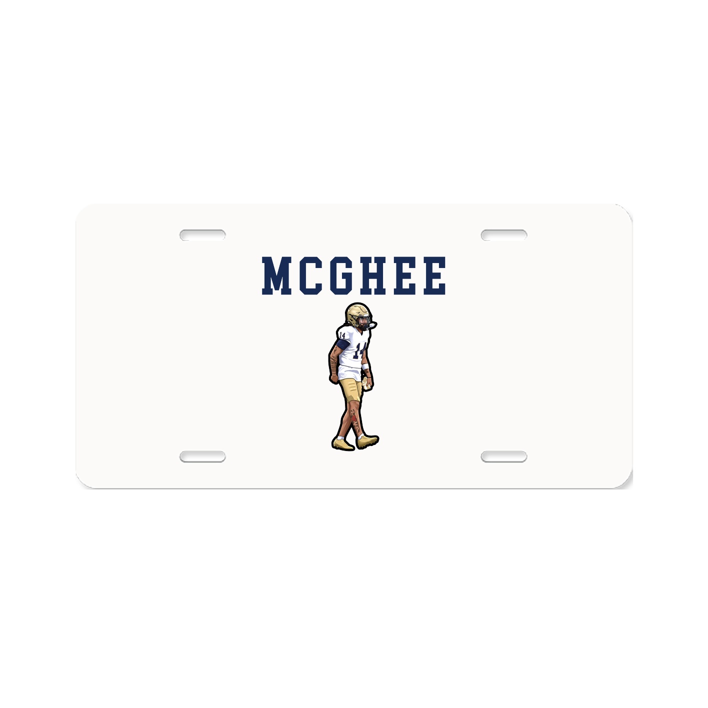 License Plate — Shirsey in Classic