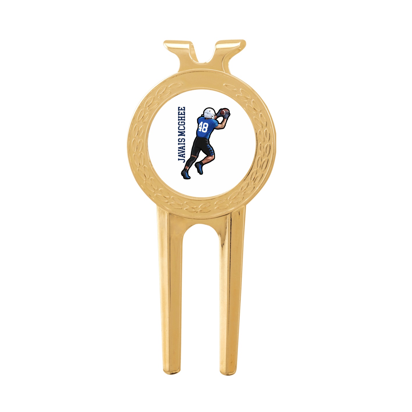 Divot Tool with Ball Marker — Name Vertical in Classic