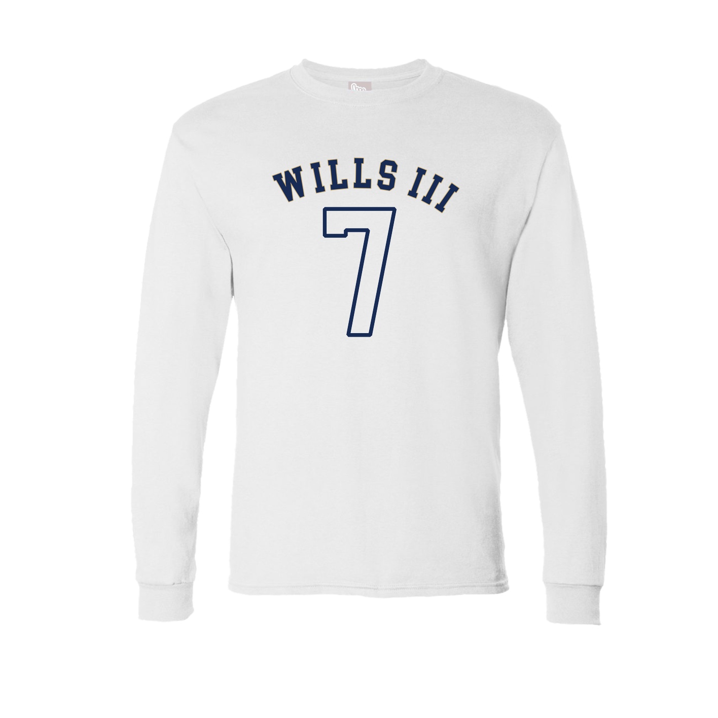 Long Sleeve Tee — Shirsey Arch in White