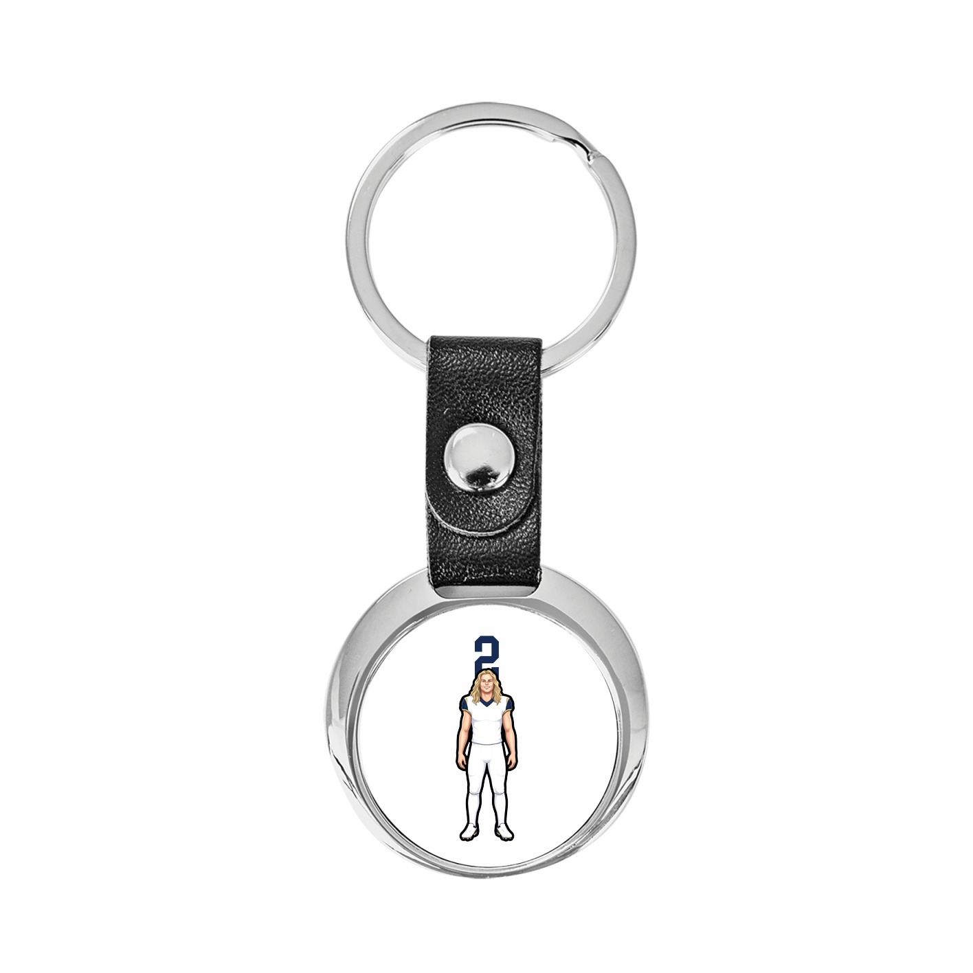 Key Chain — Number Top in Classic