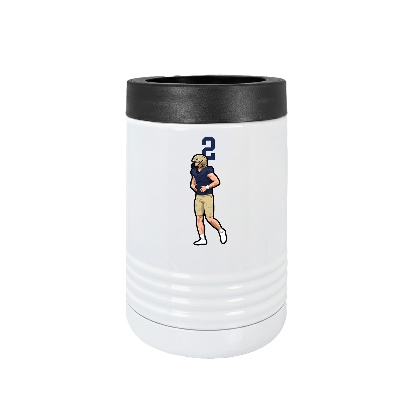 Beverage Holder — Number Top in White