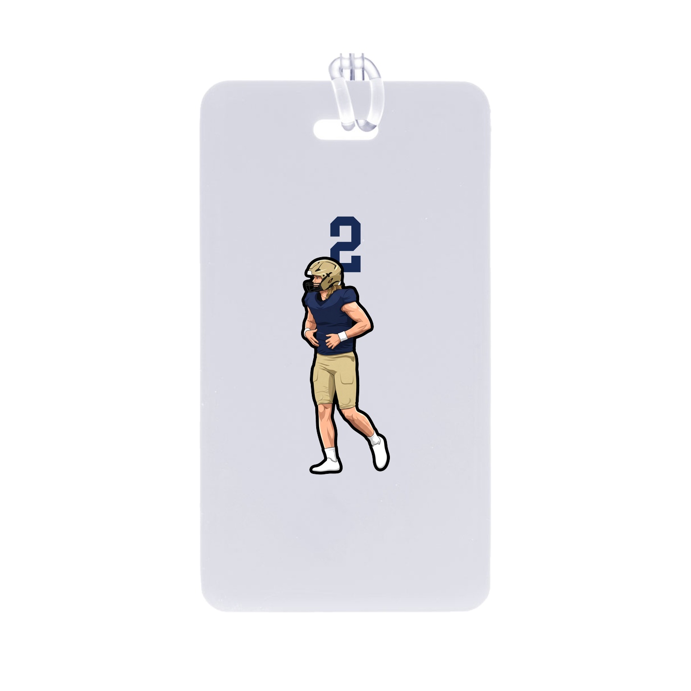 Bag Tag — Number Top in Classic