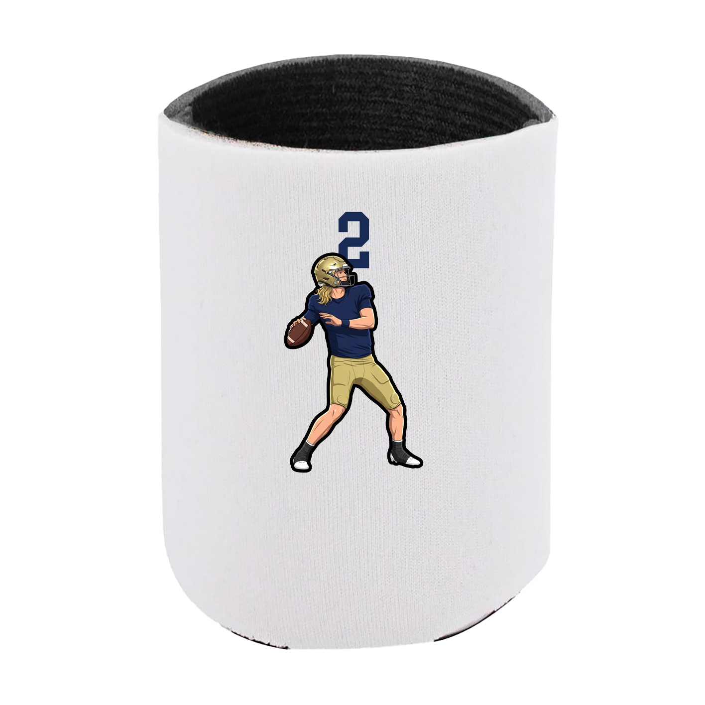 Can Holder — Number Top in White