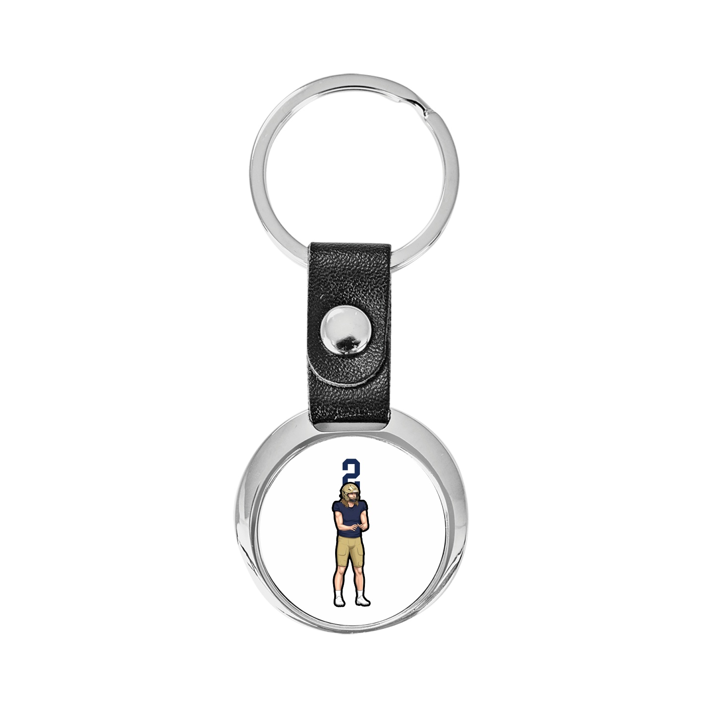 Key Chain — Number Top in Classic