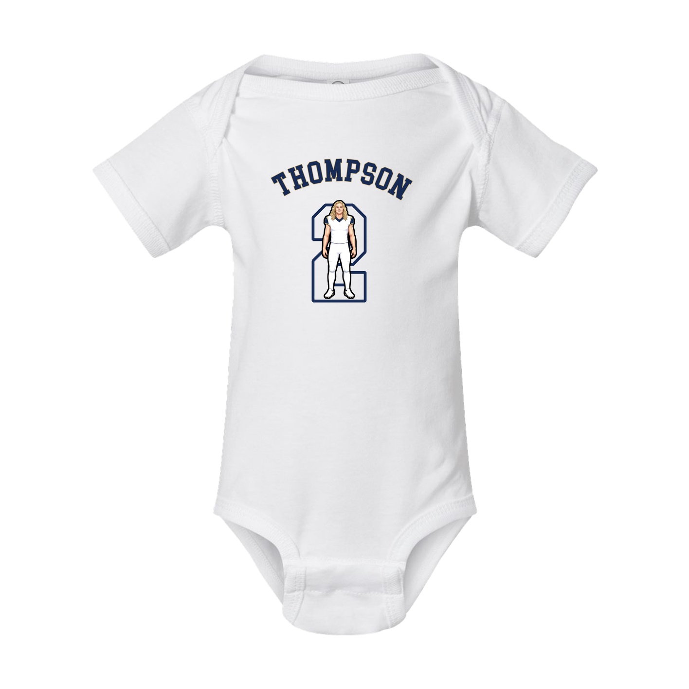 Baby Onesie — Shirsey Arch in White