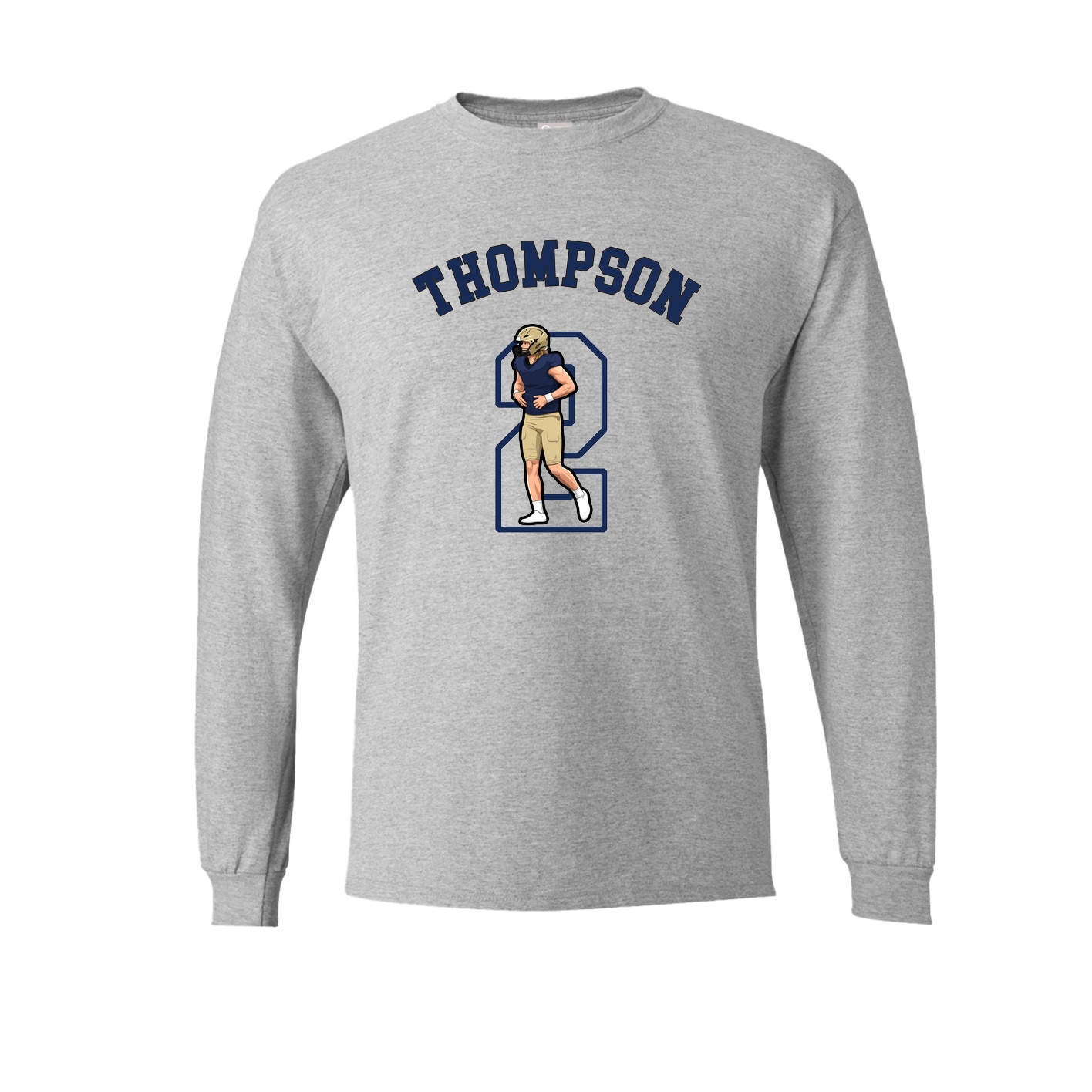 Long Sleeve Tee — Shirsey Arch in Grey