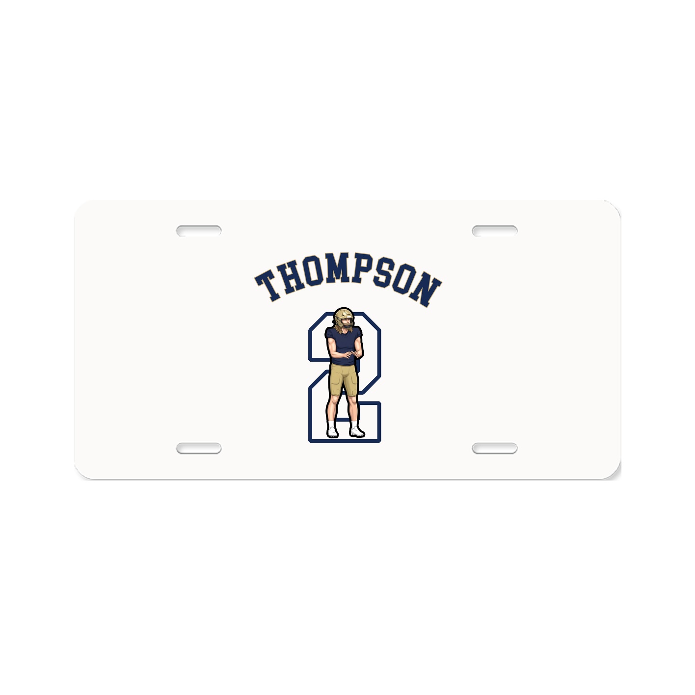 License Plate — Shirsey Arch in Classic