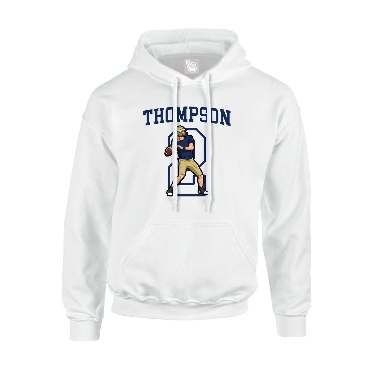 Hoodie — Shirsey in White