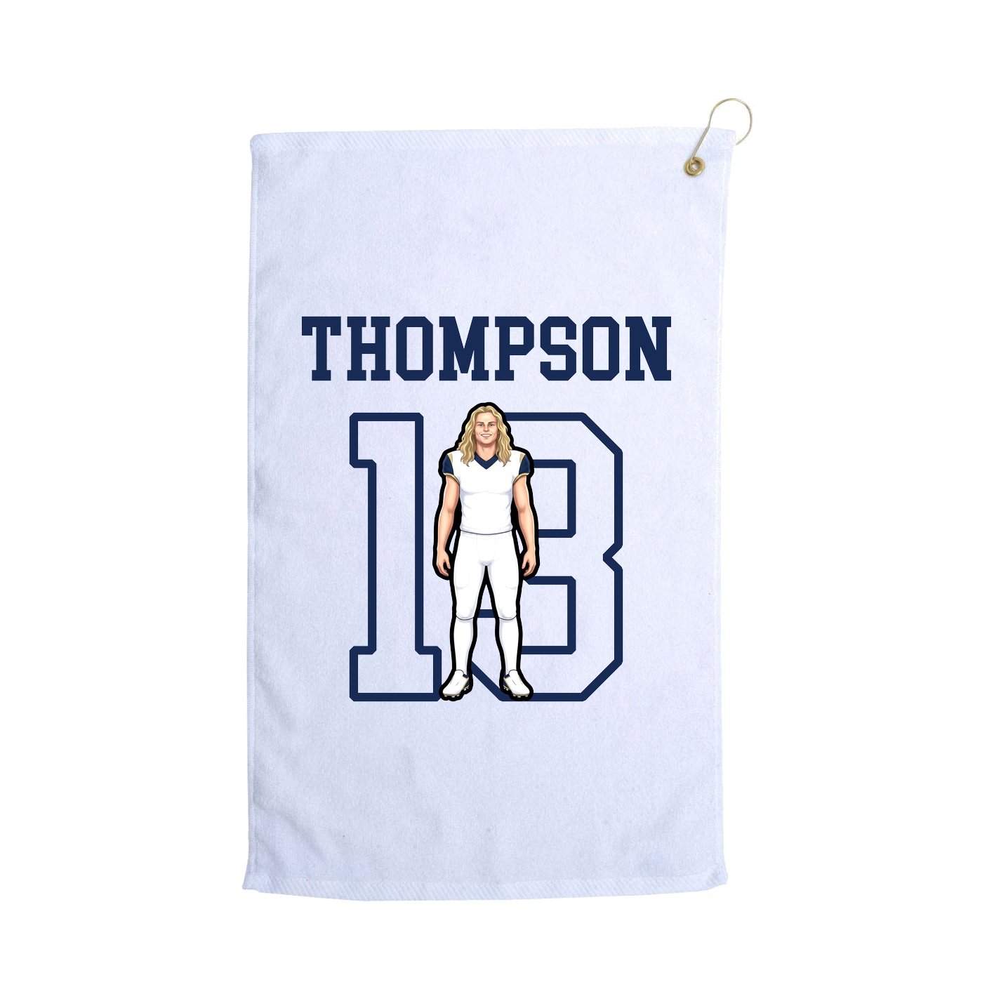 Golf Towel — Shirsey in White