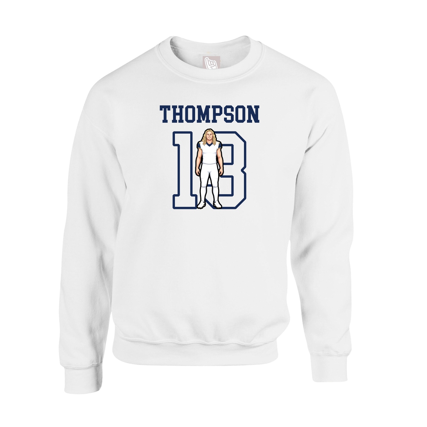 Fleece Crew — Shirsey in White