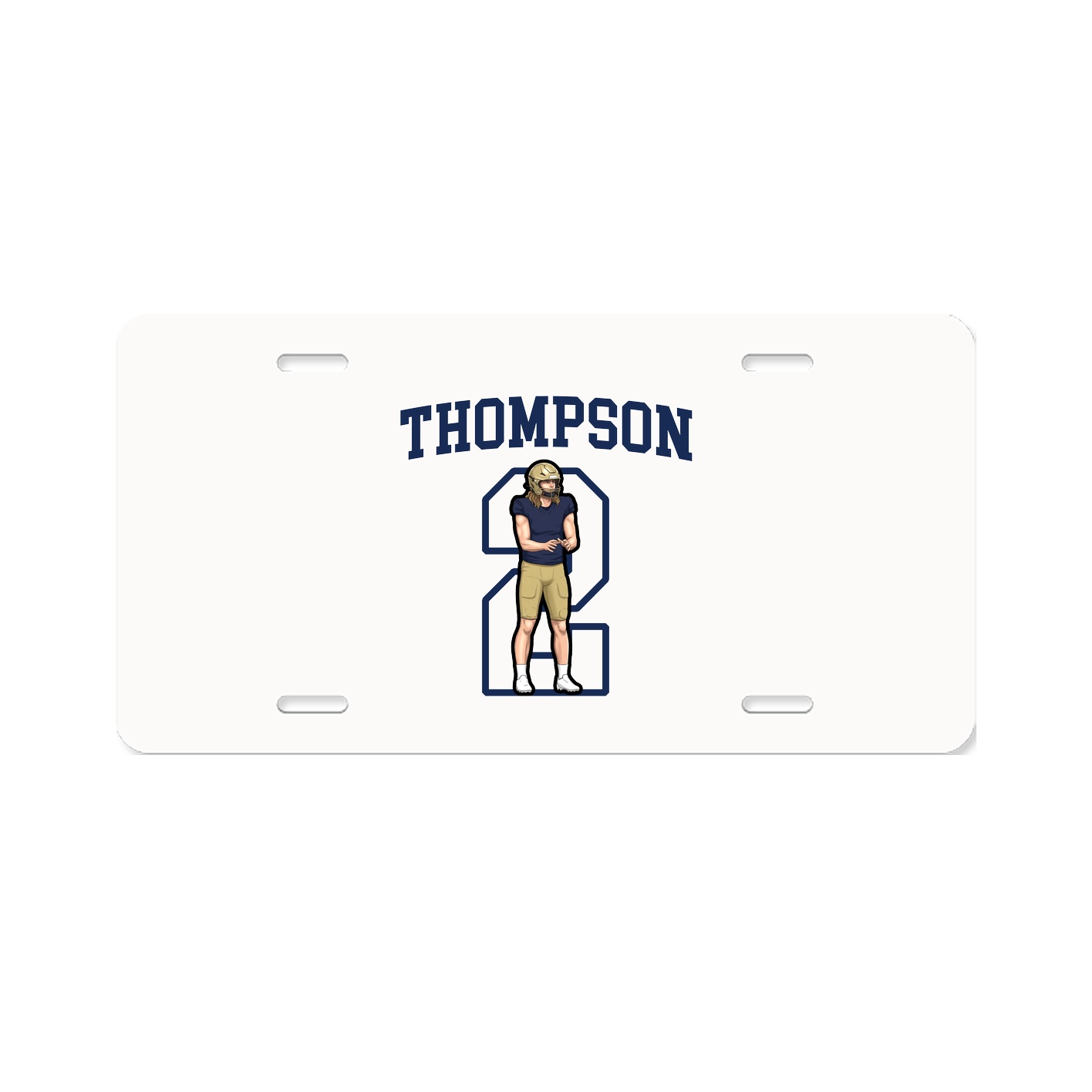 Aluminum License Plate