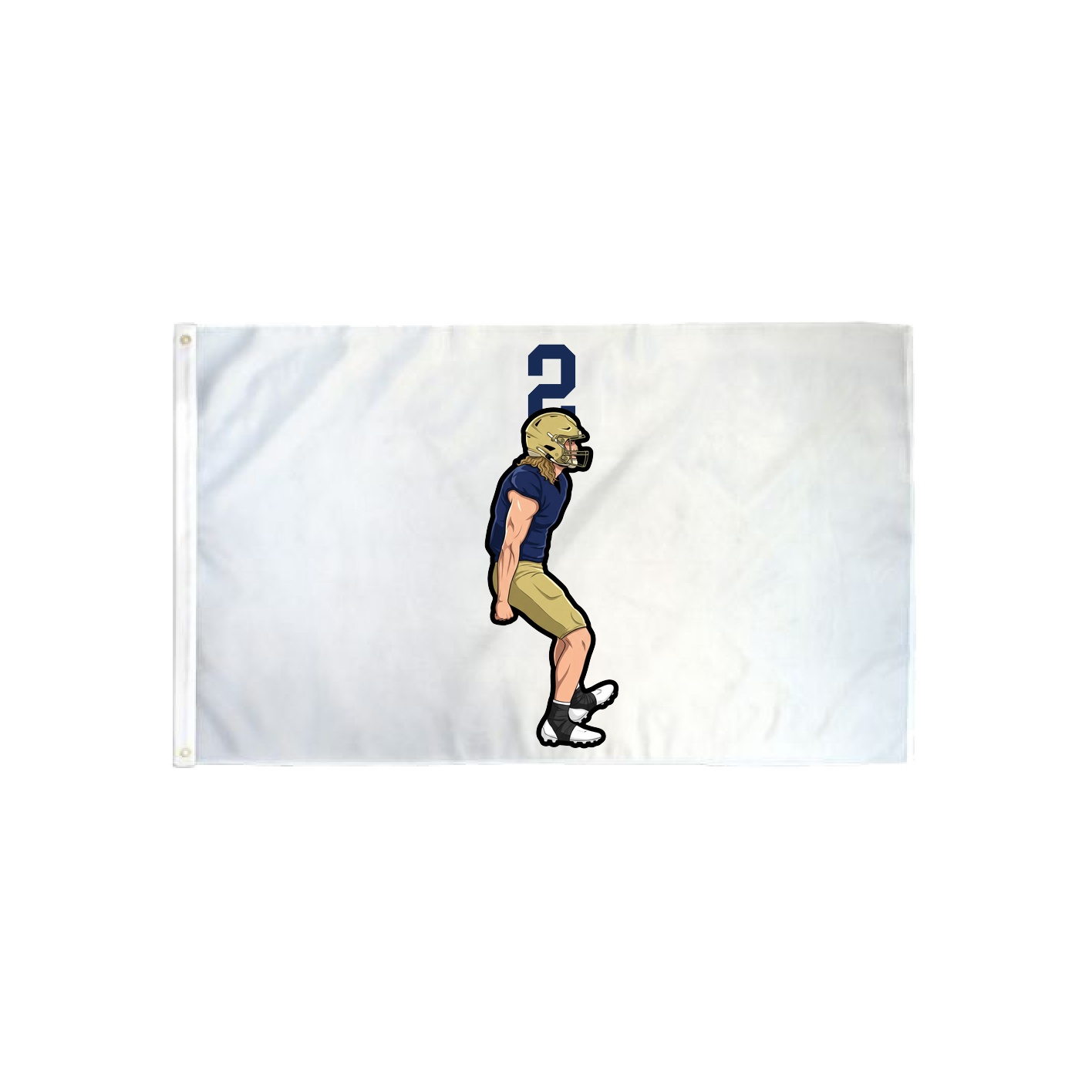 3x5 Flag — Number Top in Classic