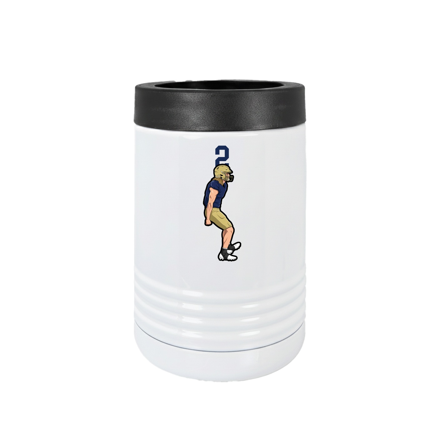 Beverage Holder — Number Top in White