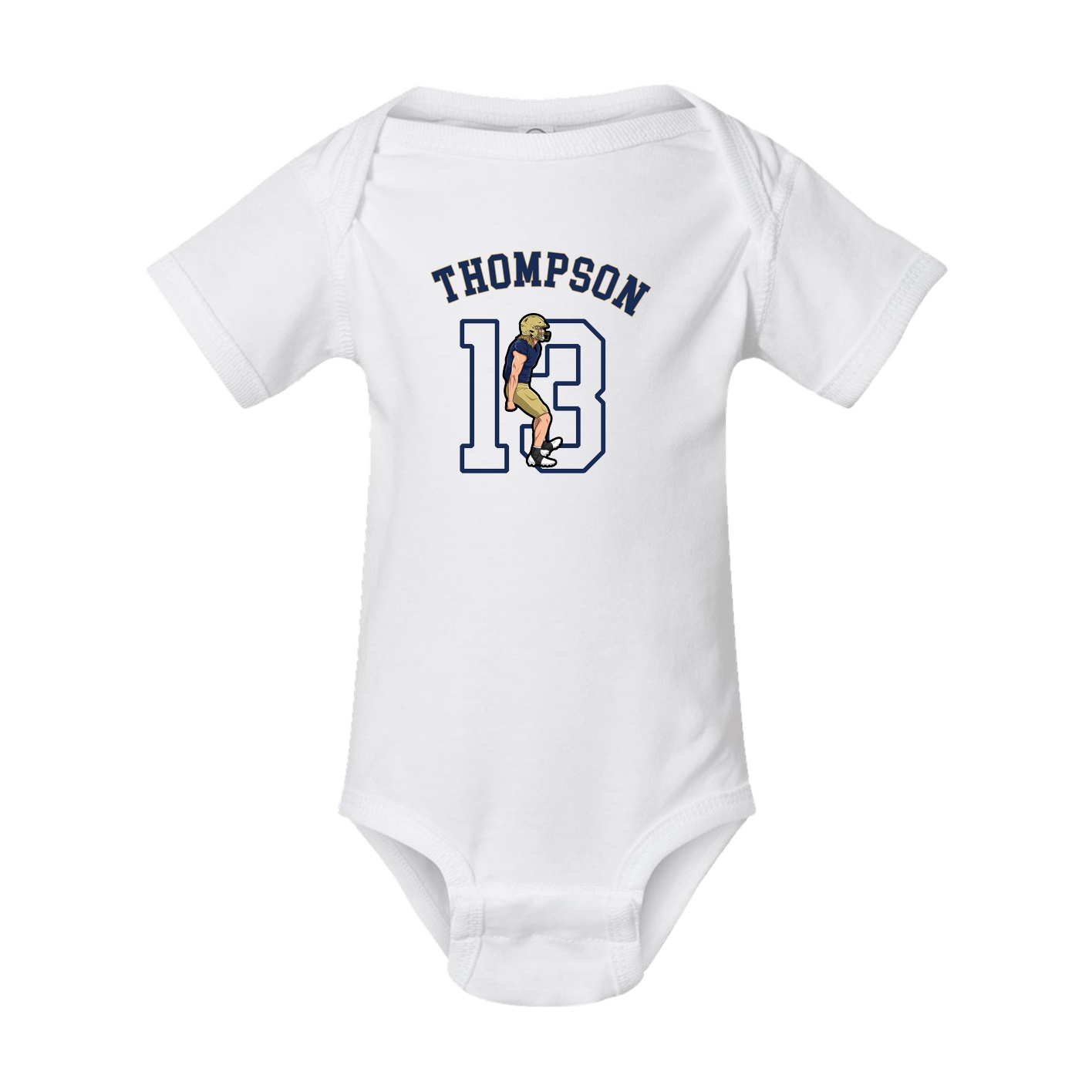 Baby Onesie — Shirsey Arch in White