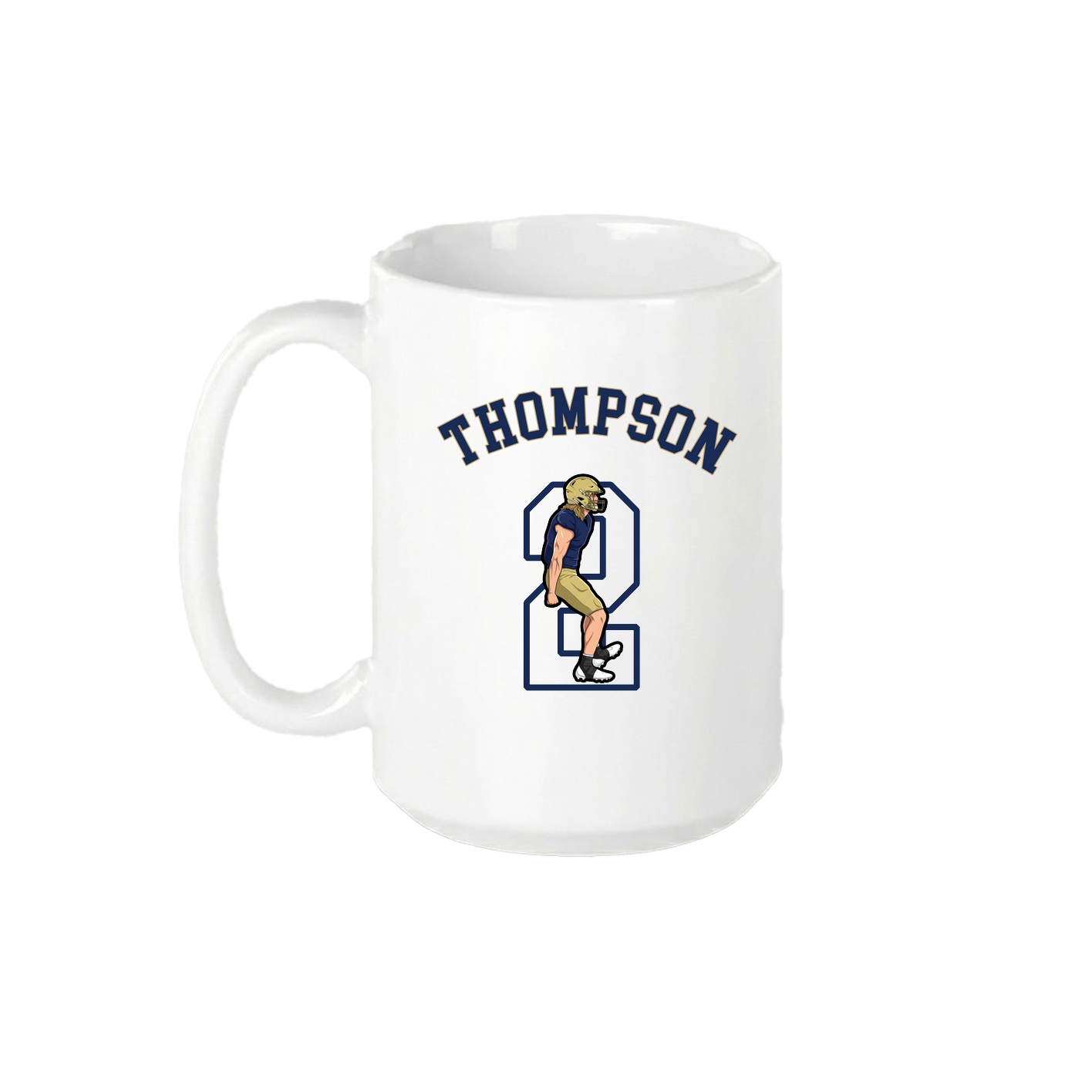 15oz Coffee Mug — Shirsey Arch in White