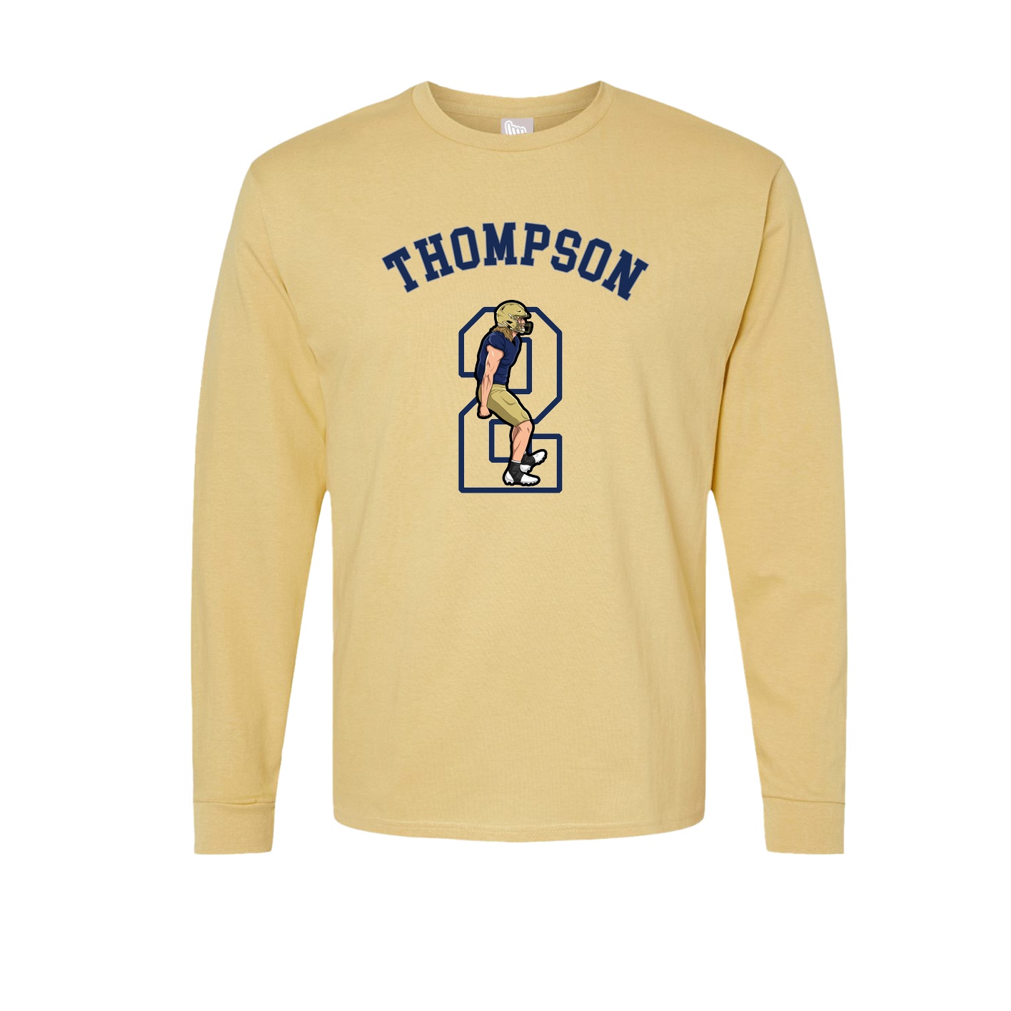 Long Sleeve Tee — Shirsey Arch in Vegas Gold
