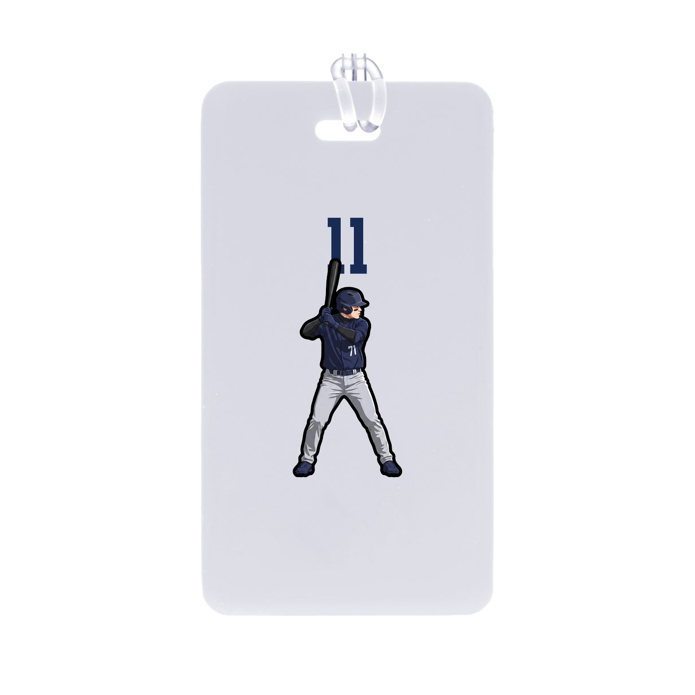 Bag Tag — Number Top in Classic