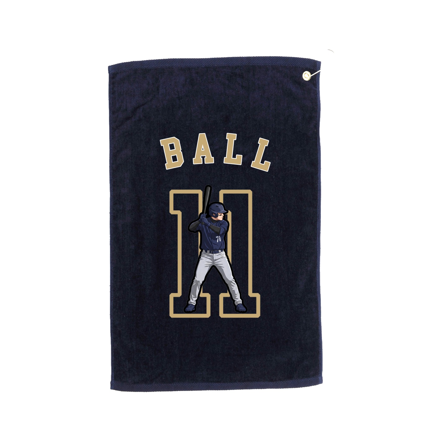 Golf Towel — Shirsey Arch in Navy