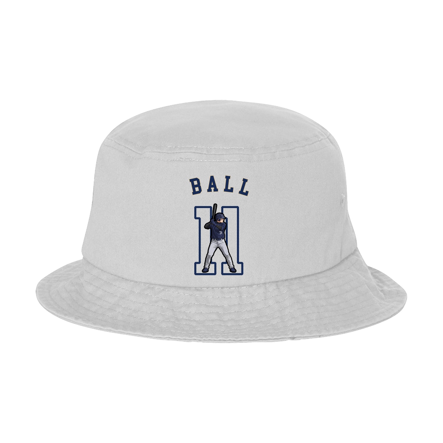 Bucket Cap — Shirsey Arch in White